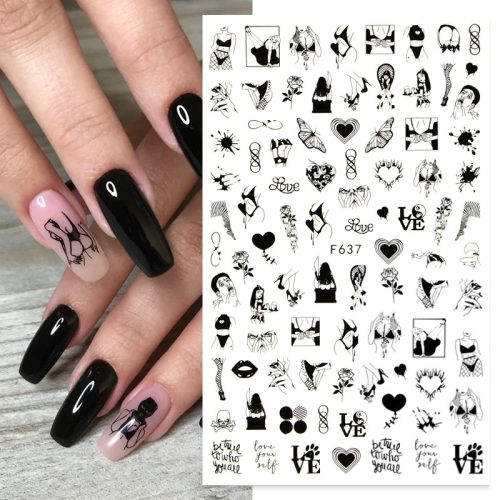 Sticker F637 Born Pretty