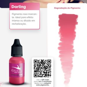 Tinta Pigmento para labios microblanding 3ml RbKollors